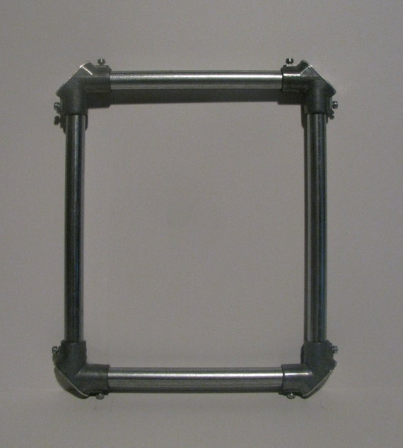 industrial wall canvas frame metal conduit pipe canvas etsy
