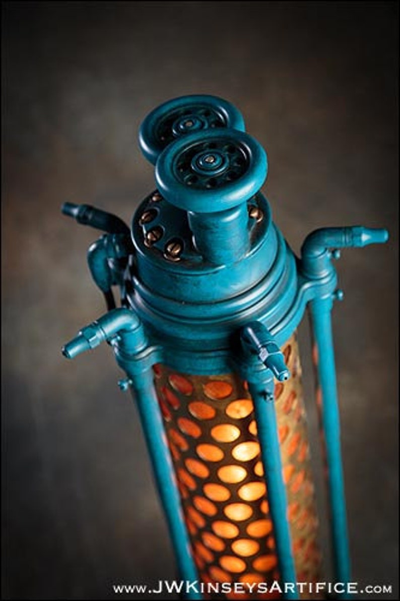 The Harrogate Table Lamp an Industrial Themed Accent Table Etsy