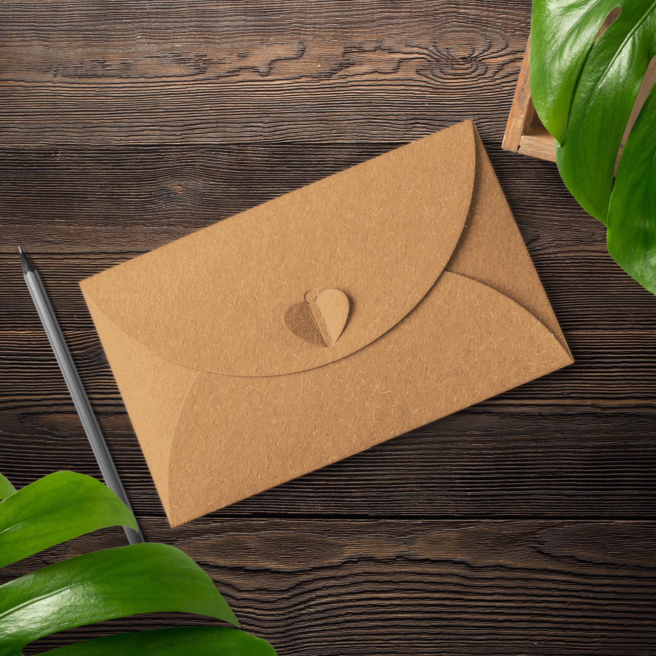 Kraft Paper Envelopes Set of 5 Multiple Sizes Reusable and Etsy