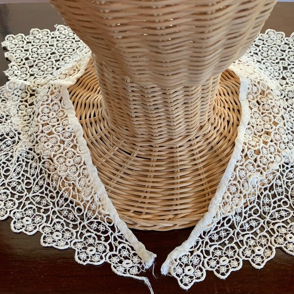 Antique Lace Collar Etsy