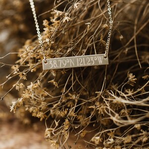 GOLD BAR necklace nameplate necklace personalize name necklace gold personalize silver name gold name necklace personalize image 7