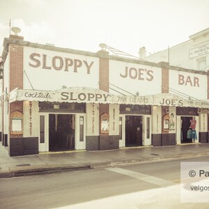 Sloppy Joes Bar Poster: Florida Keys Wall Art, Sloppy Joes Key West Print, Retro Vintage Decor, Florida Artwork Gift, Key West Canvas
