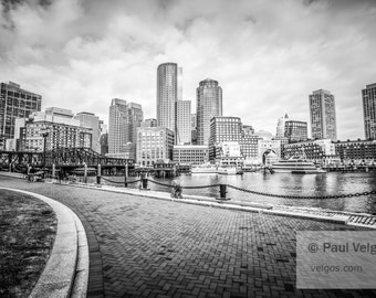 Boston Skyline Print: Boston City Skyline, Boston Skyline
