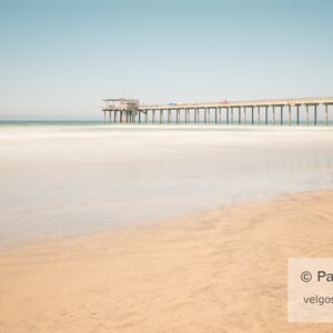 La Jolla Pier Print: San Diego Poster, La Jolla Canvas, Southern California Photo, San Diego Gift, La Jolla Wall Art, San Diego Artwork