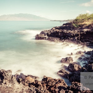 Maui Home Decor: Kamaole Beach Print, Maui Island Photo, Kihei Hawaii Poster, Hawaiian Wall Art, Maui Canvas Artwork, Maui Hawaii Gifts