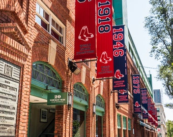 Fenway Park Print: Fenway Park Poster, Boston Red Sox Gifts, Fenway Park Wall Art, Red Sox Photo, Vertical Sports Artwork, Baseball Ballpark