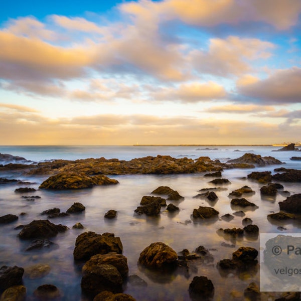 Corona Del Mar Art: Newport Beach Print, Tide Pool Wall Art, Orange County CA, Southern California Artwork, Newport Beach Canvas, Ocean Art