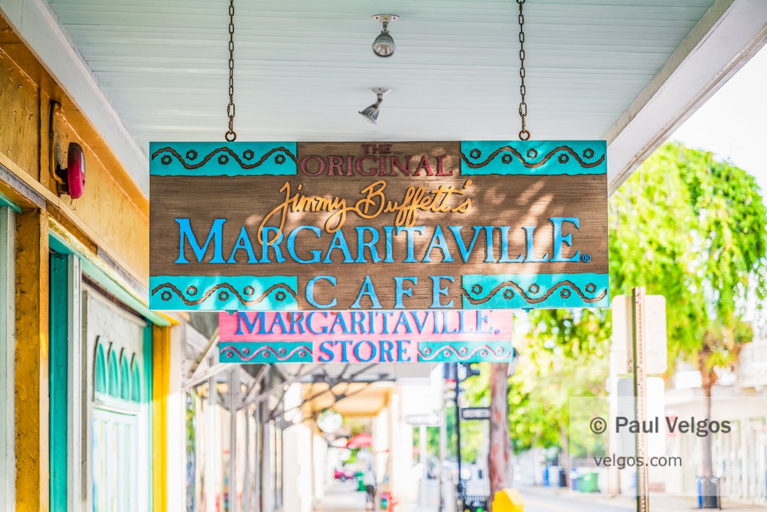 Key West Wall Art Margaritaville Print, Florida Keys Poster