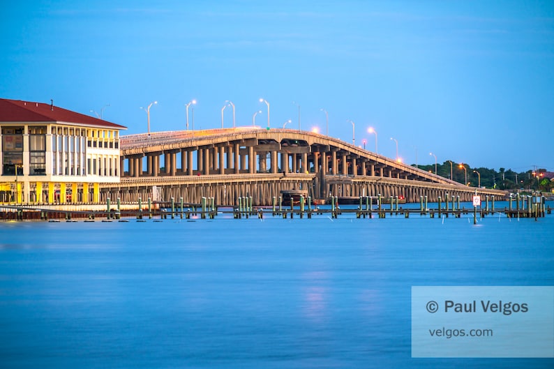 Pensacola Beach Print Florida Decor Canvas Wall Art Etsy