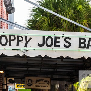 Sloppy Joes Key West Poster: Sloppy Joes Bar, Key West Print Gifts, Florida Keys Artwork, Sloppy Joes Poster, Key West Home Decor Florida