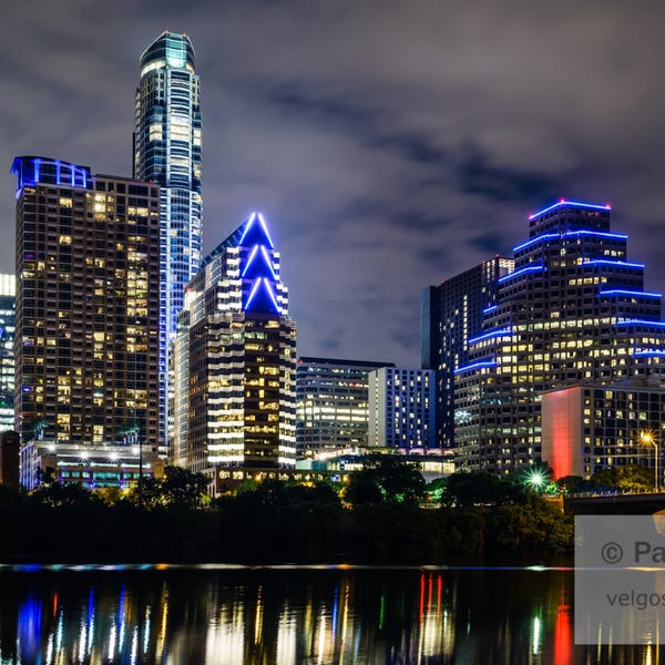 Large Canvas Austin Etsy