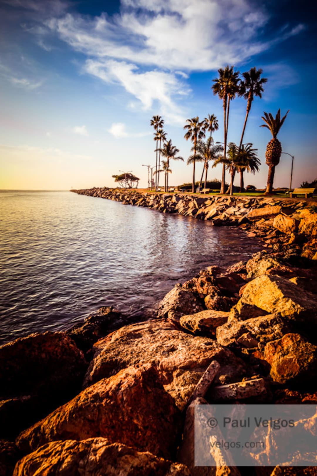 Newport Beach Print: Newport Beach Jetty, Balboa Peninsula Art, Orange ...