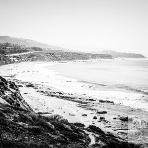Crystal Cove Art: Newport Beach Print, Southern California Coast Art, Newport Beach Canvas, Orange County CA, Newport Beach Poster Retro image 3