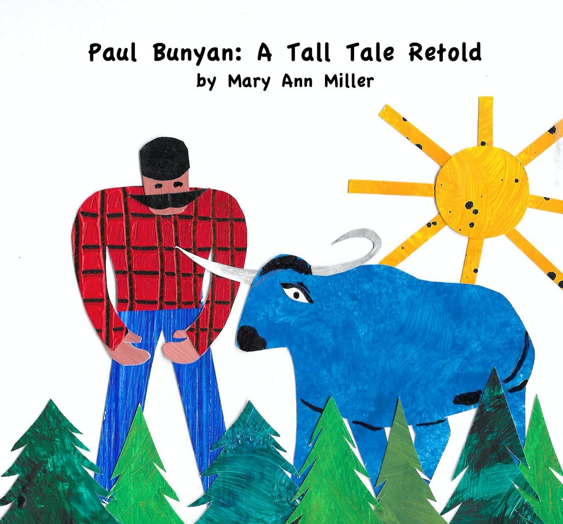 Paul Bunyan Children's Picture Book Etsy