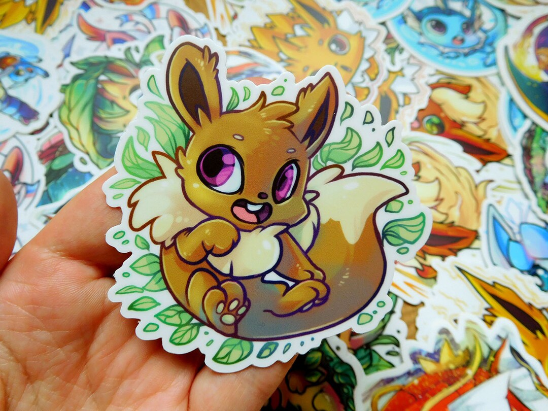 Eevee Vinyl Sticker 3 Inch - Etsy