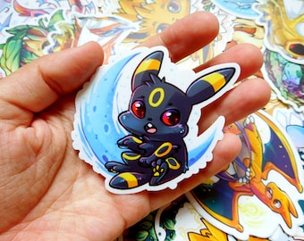 Umbreon eeveelution Vinyl Sticker 3 inch