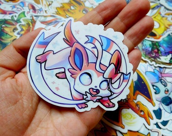 Sylveon eeveelution Vinyl Sticker 3 inch