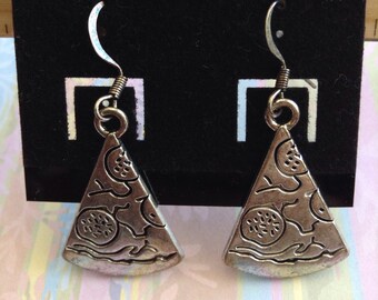 Pizza Earrings