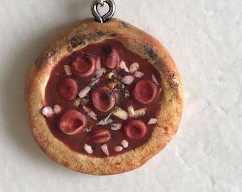 Pizza Necklace