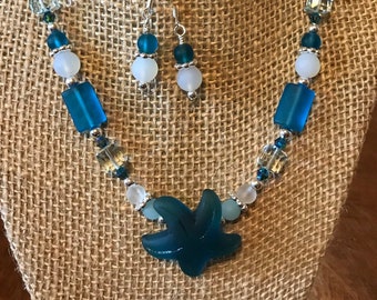 Starfish Necklace and Earring Set