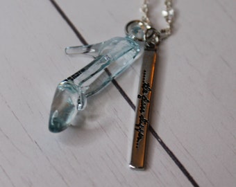 Glass Slipper Necklace