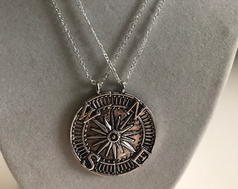 Compass Friendship Necklace