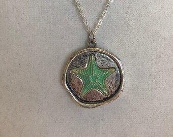 Turquoise Starfish Necklace