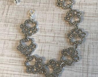 Paw Print Bracelet
