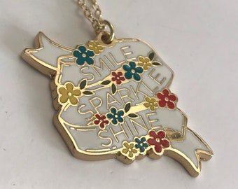 Smile Sparkle Shine Necklace