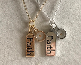 Faith Like a Mustard Seed Necklace