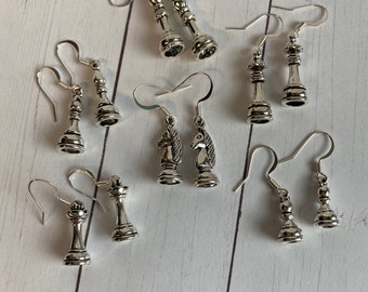 Chess Earrings