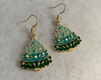 Christmas Tree Earrings