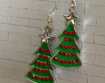 Christmas Tree Earrings