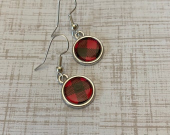 Buffalo Plaid Earrings