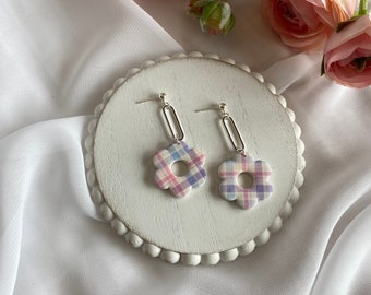 Pastel Flower Earrings