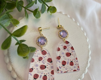 Ladybug Earrings