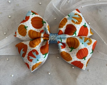 Pumpkin Hair Bow