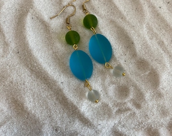 Sea Glass Earrings