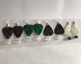 Guitar Pick Earrings