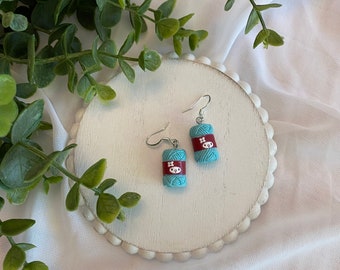 Yarn Earrings