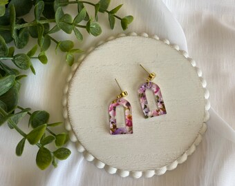 Floral Arch Earrings