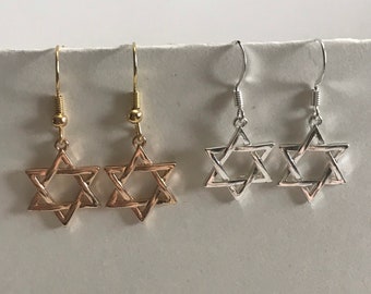 Star of David Earrings
