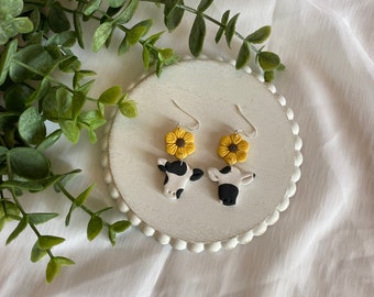 Cow Earrings