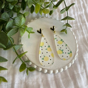 Lemon Earrings