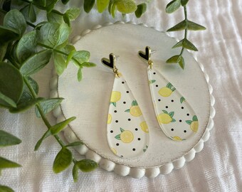 Lemon Earrings
