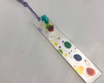 Paint Splatter Bookmark