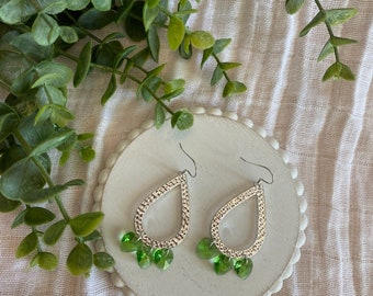 Heart Teardrop Earrings
