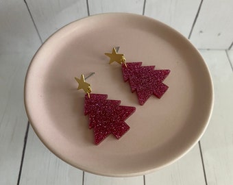 Christmas Tree Earrings