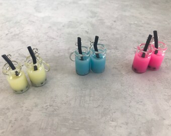 Boba Tea Earrings