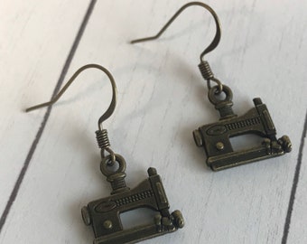 Sewing Machine Earrings